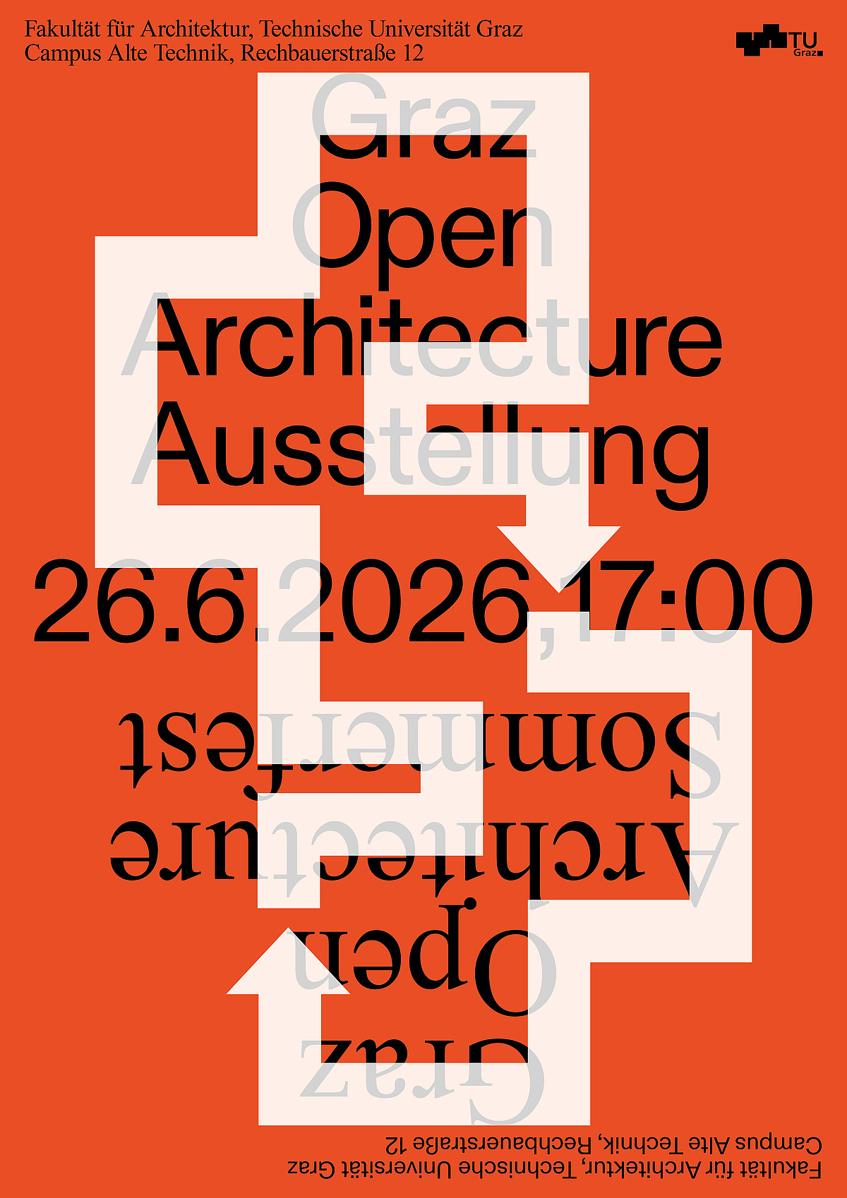 Plakat für "Open Architecture"
